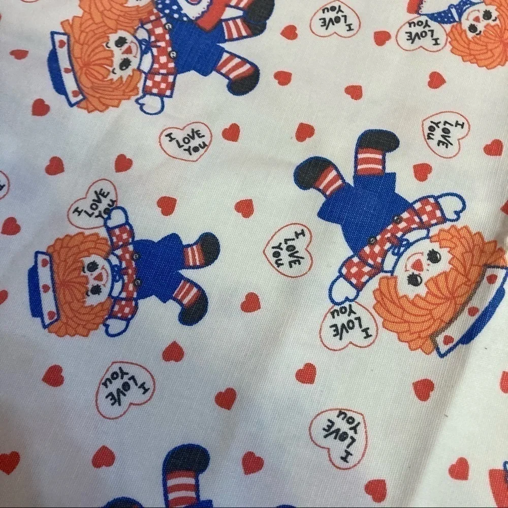 Vintage Raggedy Ann and Andy Pillowcase